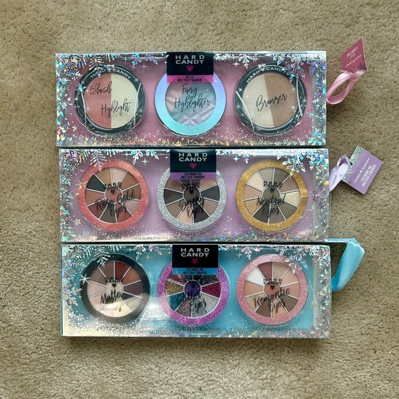 NWT Hard Candy Set of 3 Gift Sets For Eyes and Face - Picture 1 of 13